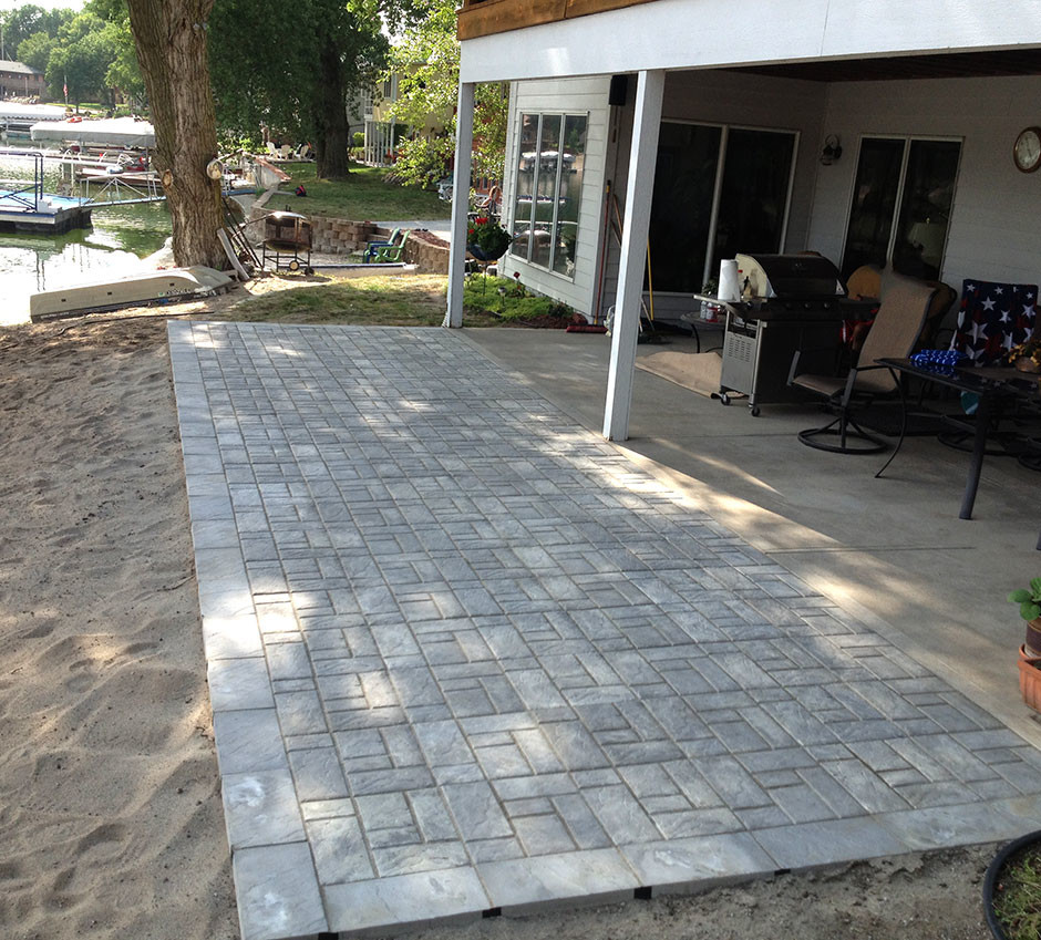 Paver Patio completed